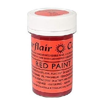 Picture of SUGARFLAIR EDIBLE RED PAINT 20G